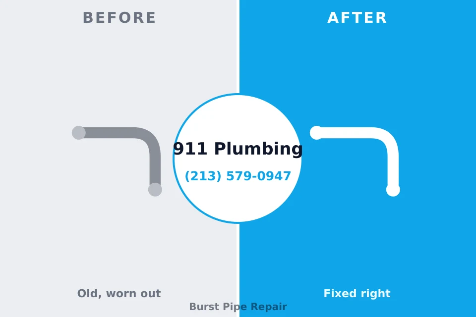 Before and after: plumbing company Mason City, IA
